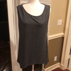 Dark gray sleeves top
